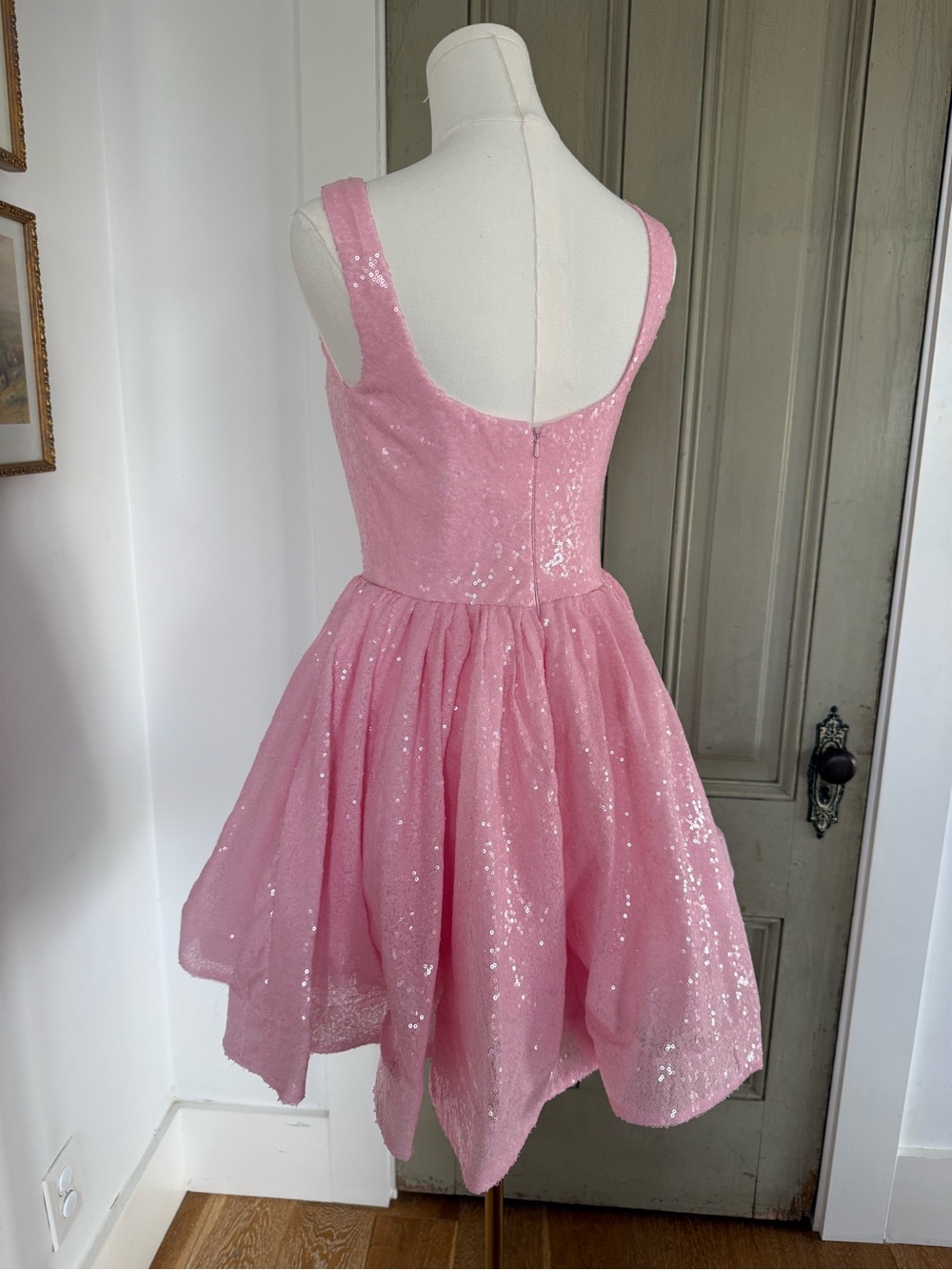 Fit and Flare Sequin Dress - Picture 2 of 5